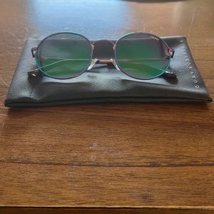 Quay chrome sunglasses